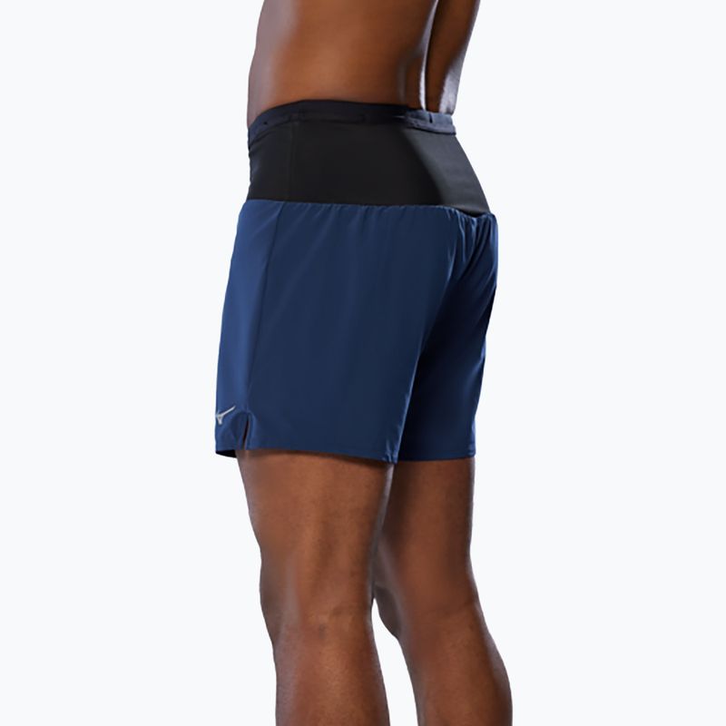 Pánske bežecké šortky Mizuno Multi Pocket estate blue 2