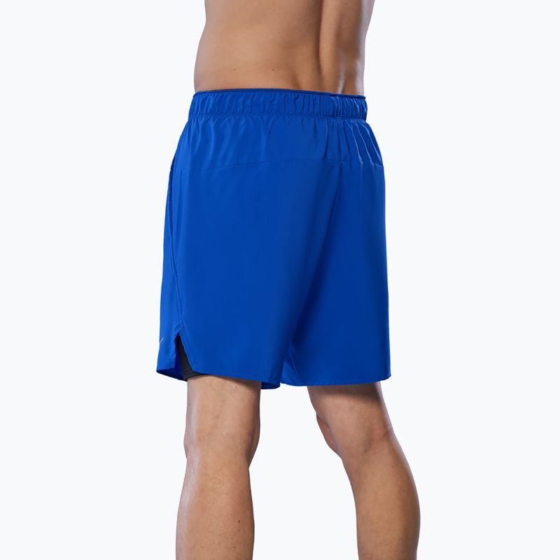 Pánske bežecké šortky Mizuno Core 7,5" 2IN1 reflex blue 2