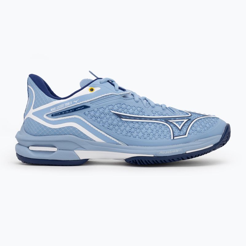 Dámské tenisové boty Mizuno Wave Exceed Tour 6 CC bel air blue/ bellwether blue/ white 2