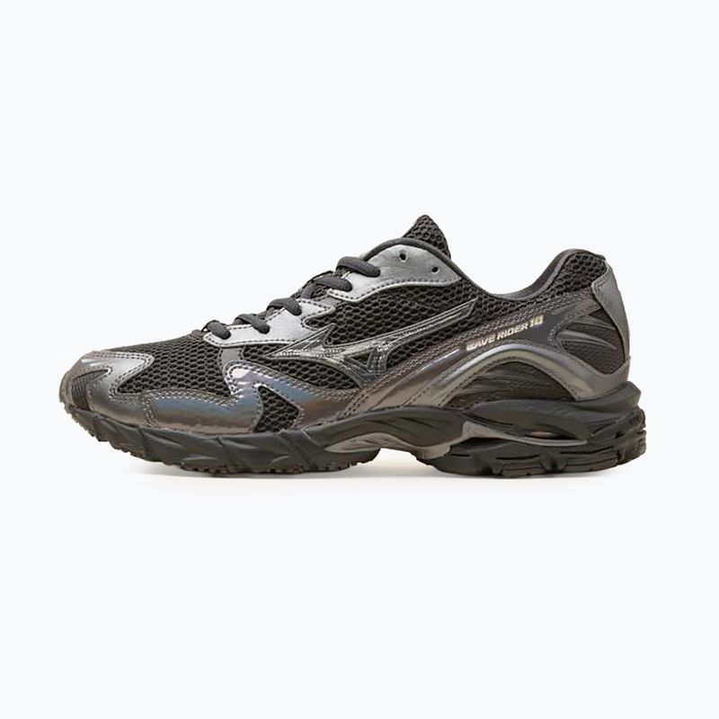 Topánky Mizuno Wave Rider 10 black sand/black sand/metallic grey