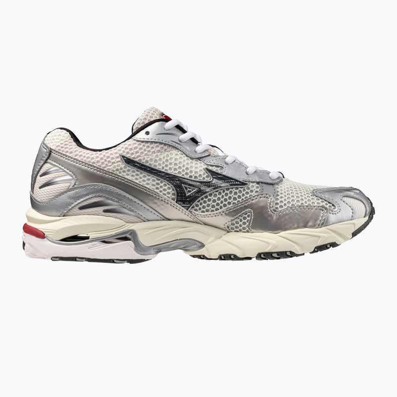 Pánske topánky Mizuno Wave Rider 10 mizuno snow white/black sand/ryth red 2