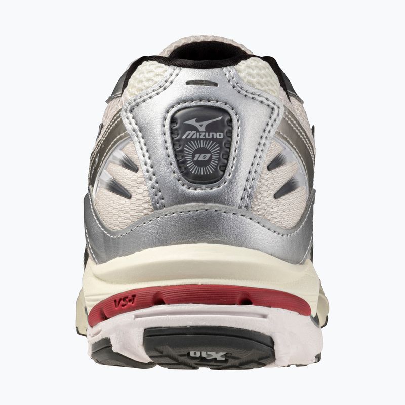 Pánske topánky Mizuno Wave Rider 10 mizuno snow white/black sand/ryth red 3