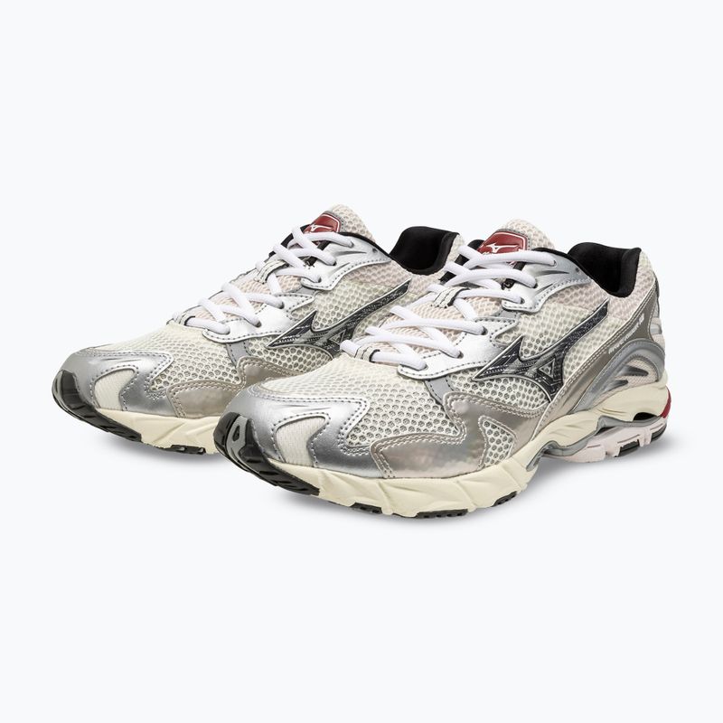 Pánske topánky Mizuno Wave Rider 10 mizuno snow white/black sand/ryth red 6