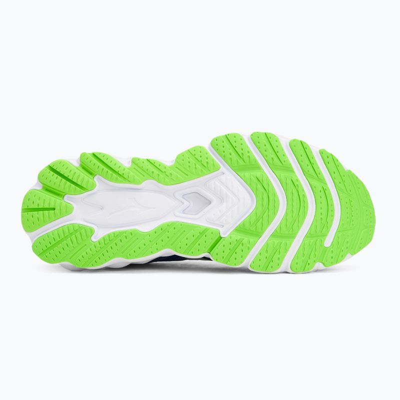 Pánske bežecké topánky Mizuno Wave Sky 8 reflex blue c/white/green geck 4