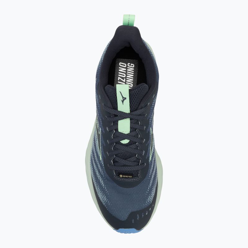 Pánske bežecké topánky Mizuno Wave Rider GTX 2 vintage indigo/neo mint/front blue 5