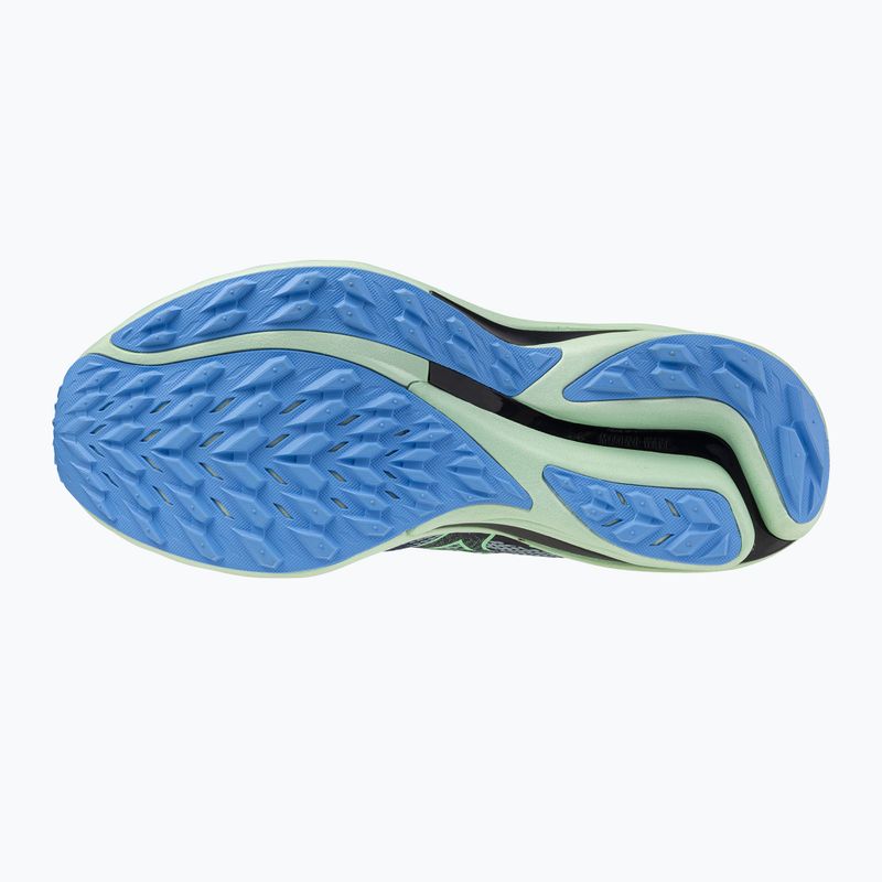 Pánske bežecké topánky Mizuno Wave Rider GTX 2 vintage indigo/neo mint/front blue 3