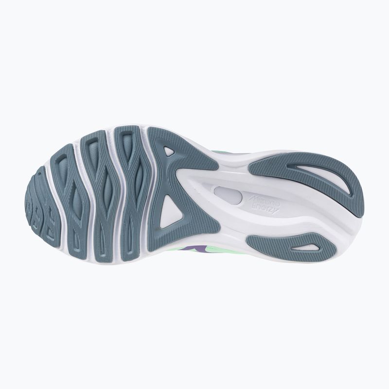 Dámske bežecké topánky Mizuno Wave Serene neo mint/paisley purple/citadel 5