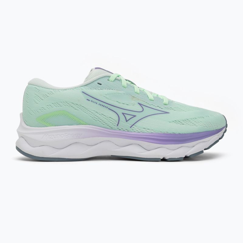 Dámske bežecké topánky Mizuno Wave Serene neo mint/paisley purple/citadel 2