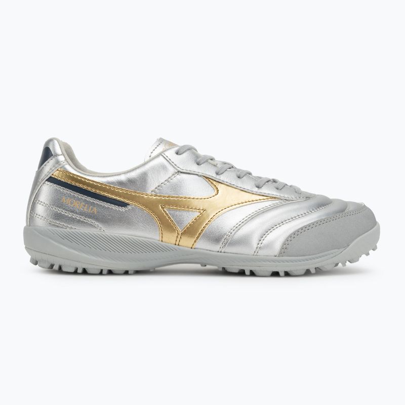 Pánske kopačky Mizuno Morelia Sala Pro TF galaxy silver/gold/gold 2