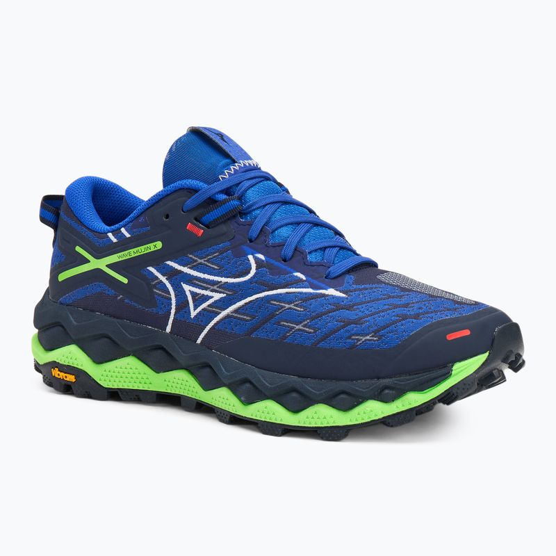 Pánske bežecké topánky Mizuno Wave Mujin 10 reflex blue c/white/green gecko