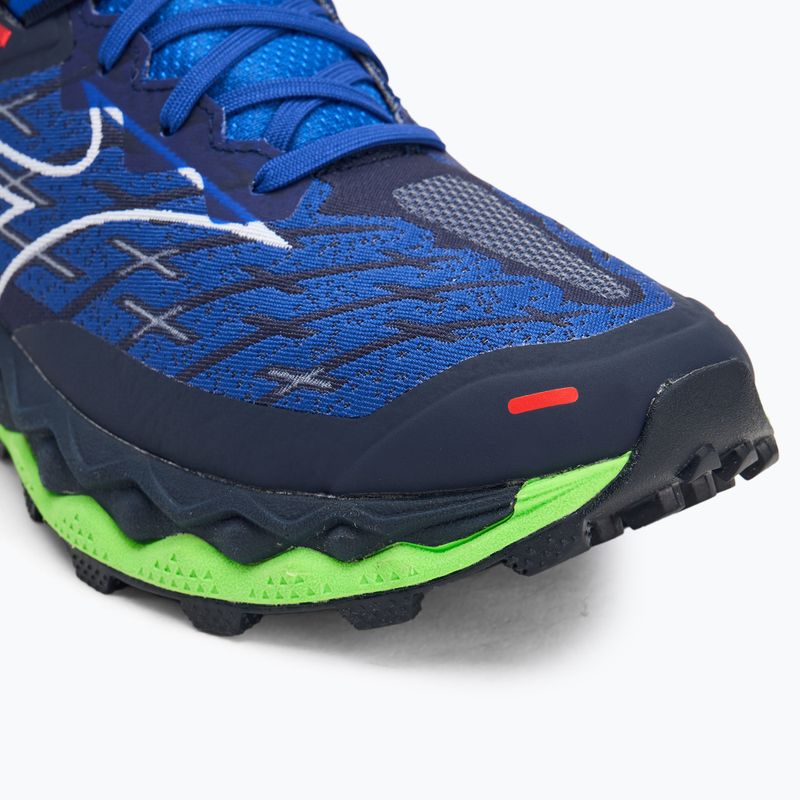 Pánske bežecké topánky Mizuno Wave Mujin 10 reflex blue c/white/green gecko 7