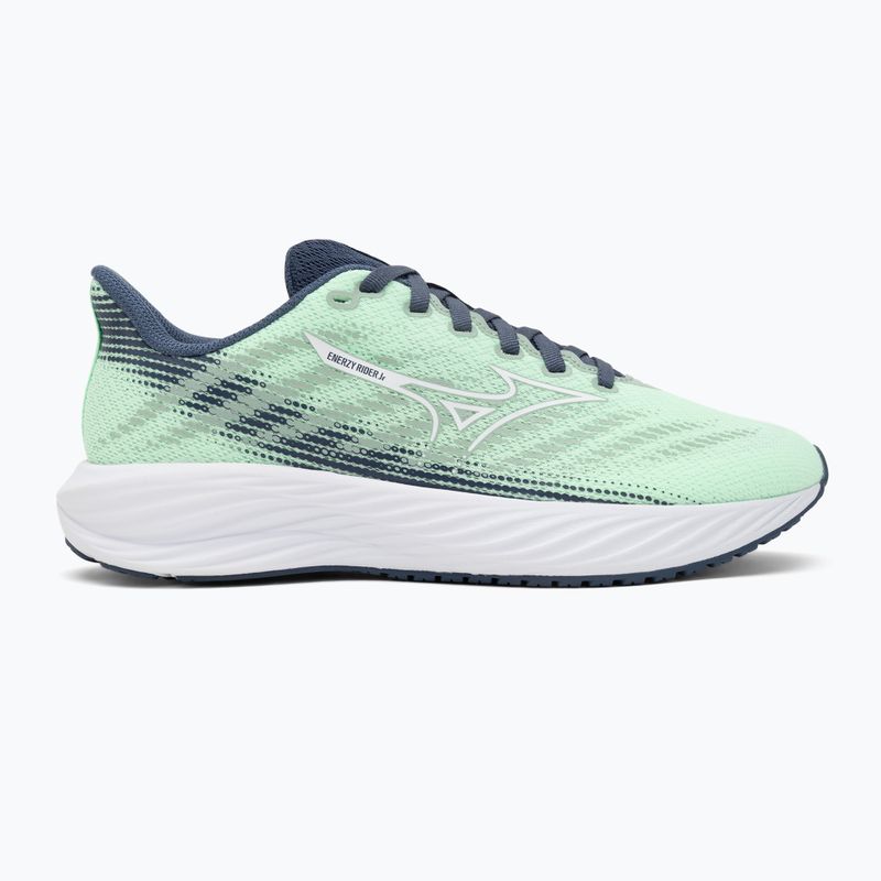 Detské bežecké topánky Mizuno Enerzy Rider Jr neo mint/white/vintage indigo 2