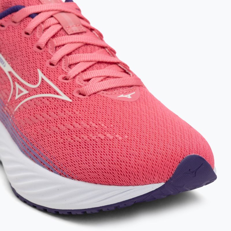 Detské bežecké topánky Mizuno Enerzy Rider Jr camelliarose/ snowwhite/violiet 7