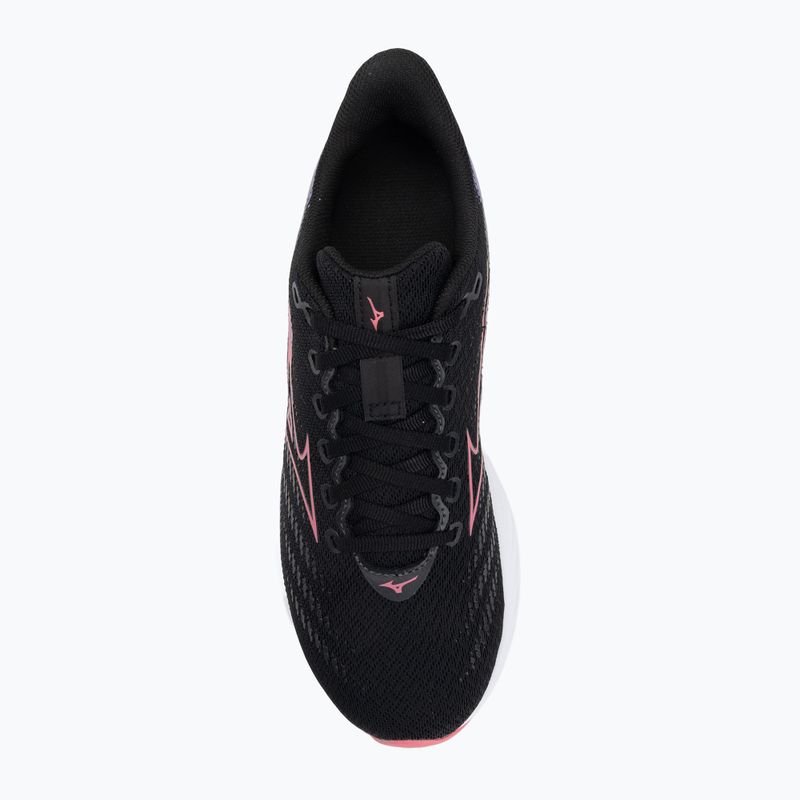 Detské bežecké topánky Mizuno Enerzy Rider Jr black/camelliarose/ paisleypurple 5
