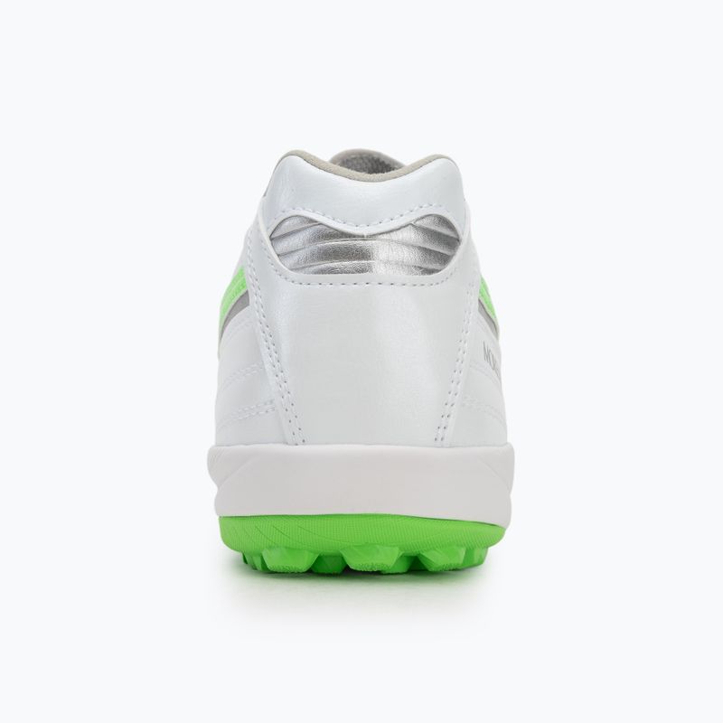 Pánske kopačky Mizuno Morelia Sala Elite TF white/neon green/galaxy silver 6