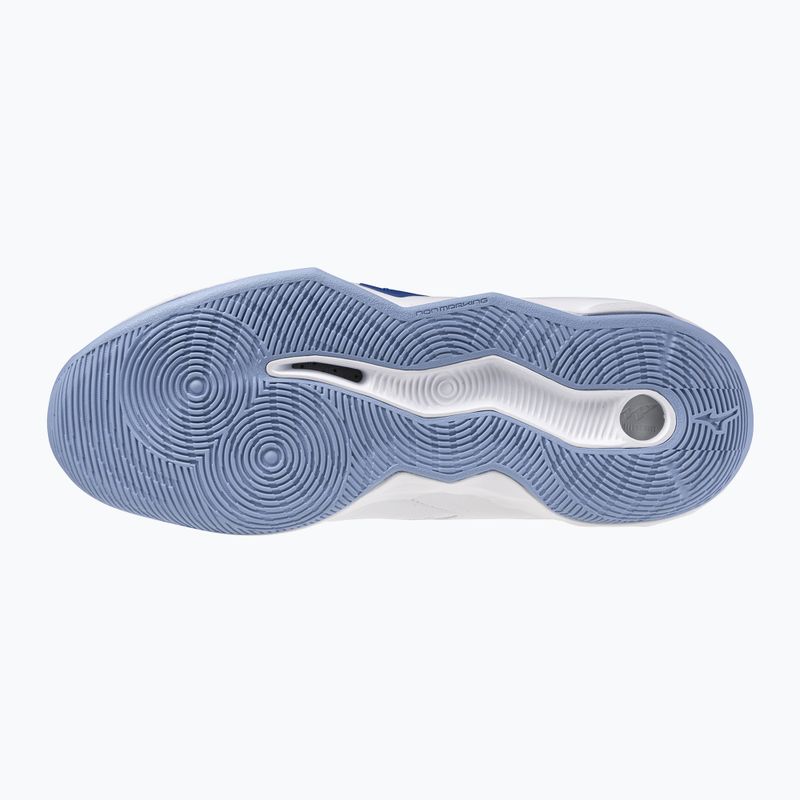 Volejbalové topánky Mizuno Wave Dimension Mid biele/bellwether modré/belairblu 12