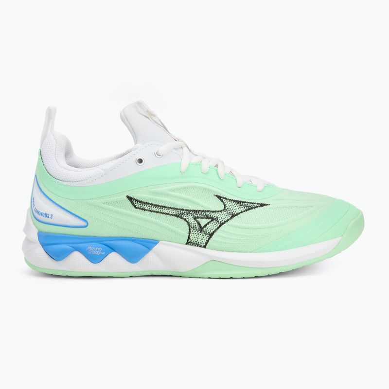 Volejbalová obuv Mizuno Wave Luminous 3 neo mint/black/frontier blue 2