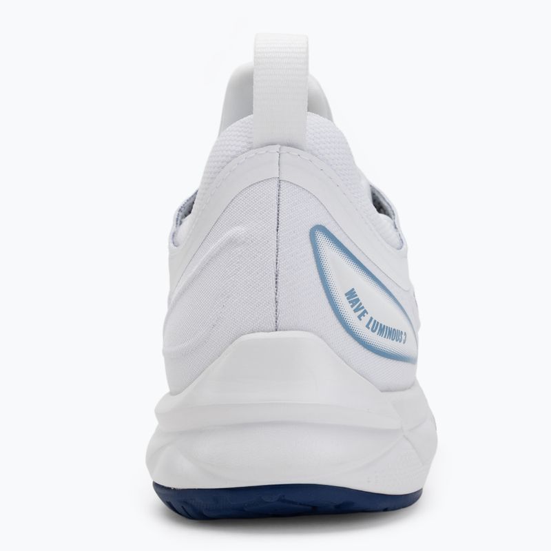 Volejbalové topánky Mizuno Wave Luminous 3 biele/bellwether modré/belairblu 6