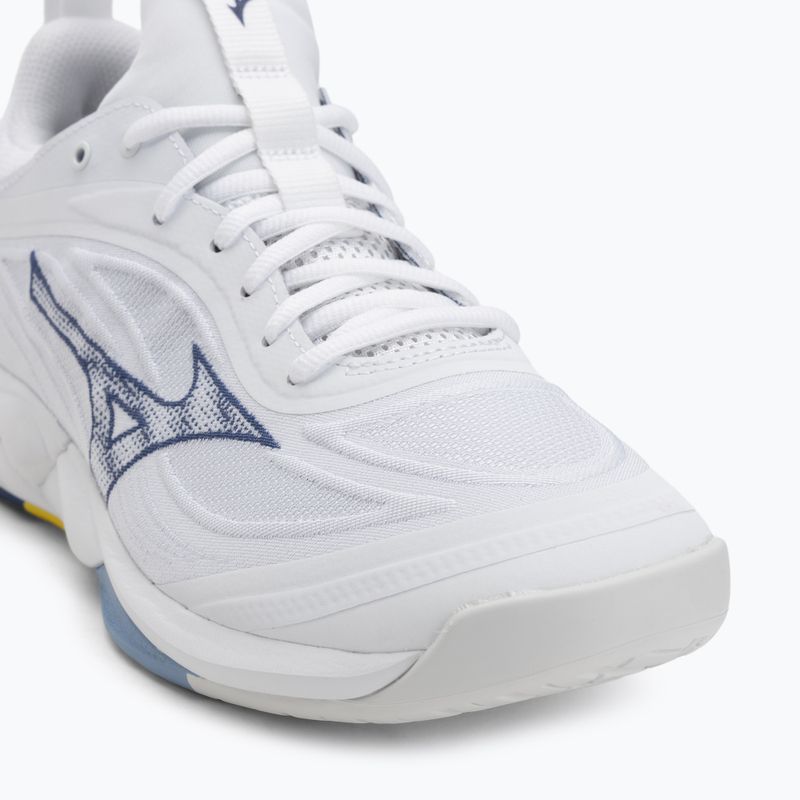 Volejbalové topánky Mizuno Wave Luminous 3 biele/bellwether modré/belairblu 7