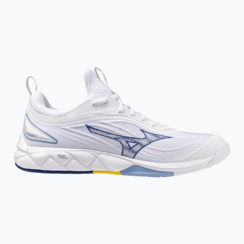 Volejbalové topánky Mizuno Wave Luminous 3 biele/bellwether modré/belairblu 8