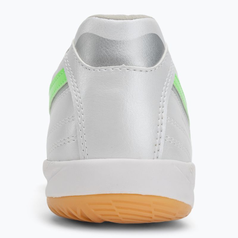 Pánske kopačky Mizuno Morelia Sala Pro IN white/neon green/galaxy silver 6