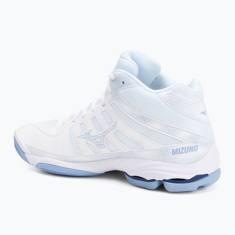 Volejbalová obuv Mizuno Wave Voltage 2 Mid white/bellwether blue/bel air blue 3