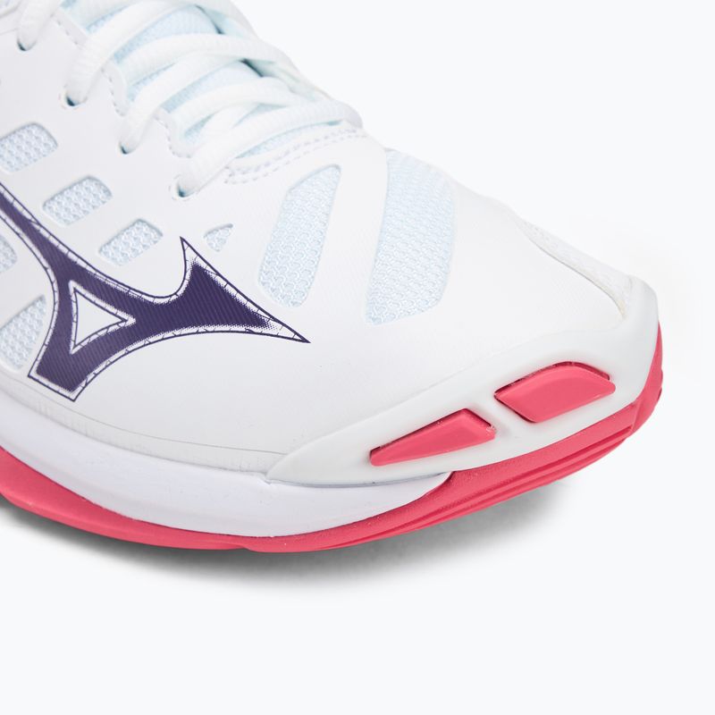 Volejbalová obuv Mizuno Wave Voltage 2 white/violet indigo/camellia rose 7