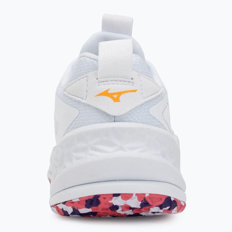 Halové topánky Mizuno Wav Stealth Neo 2 white/violet indigo/camellia rose 6