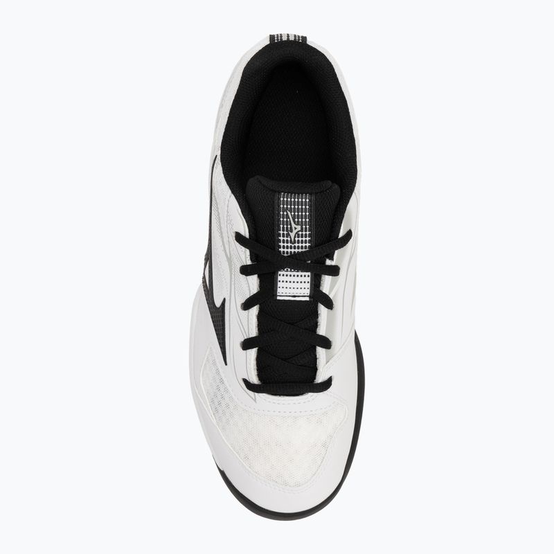 Pánské tenisové boty Mizuno Break Shot 5 CC white/ black/ harbor mist 5