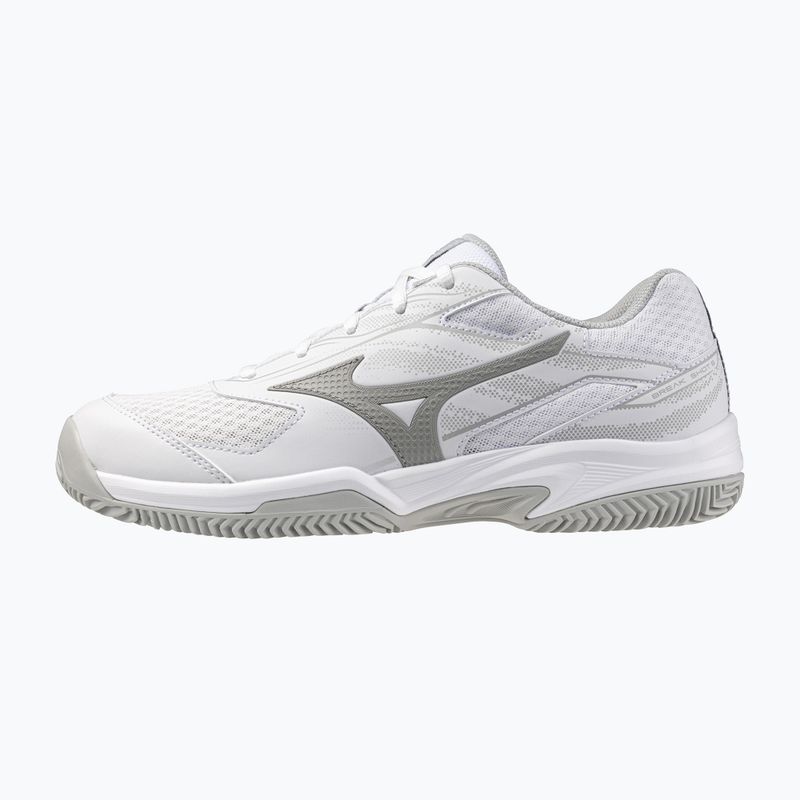 Dámské tenisové boty Mizuno Break Shot 5 CC white/ ultimate gray/ harbor mist 8