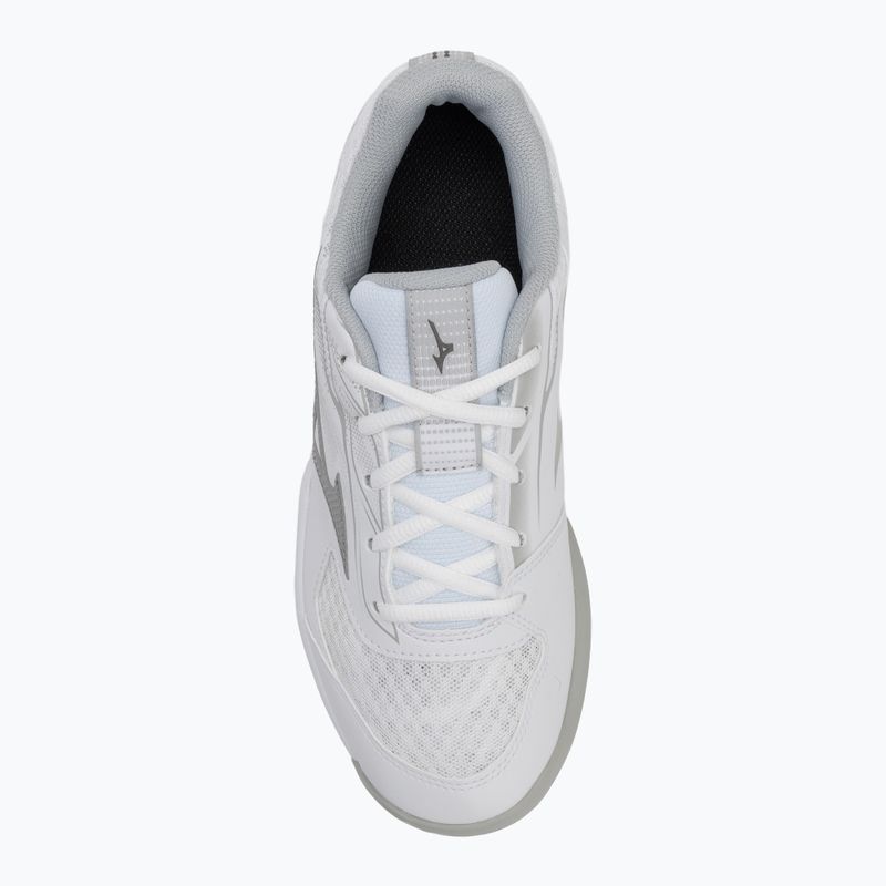 Dámské tenisové boty Mizuno Break Shot 5 CC white/ ultimate gray/ harbor mist 5