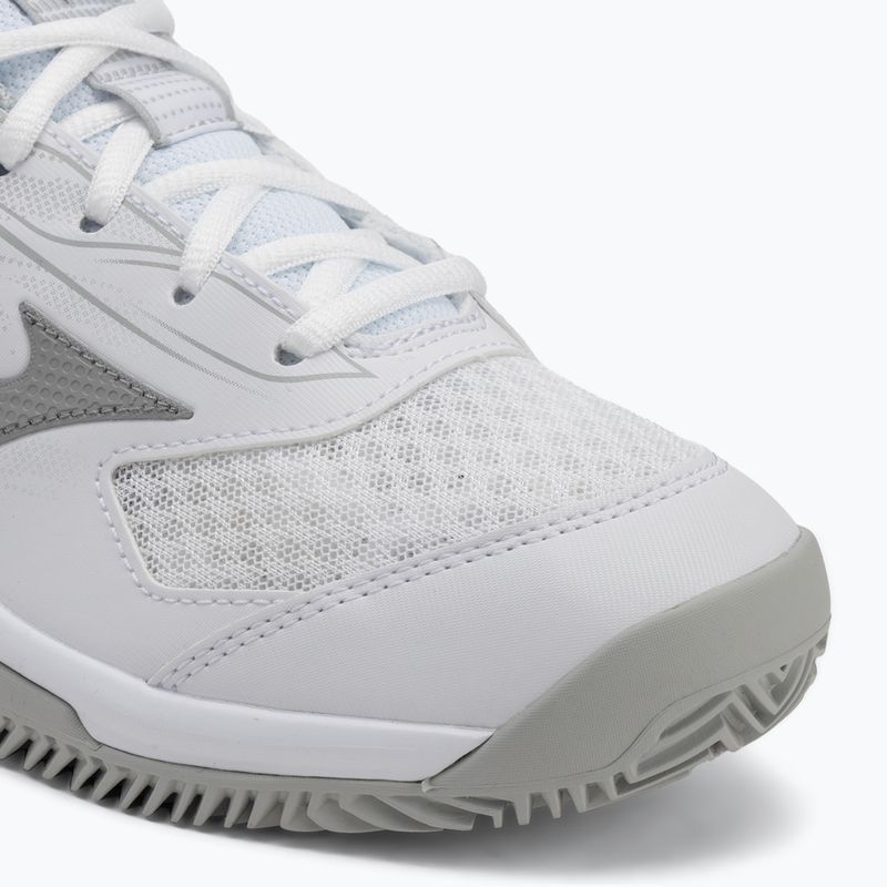 Dámské tenisové boty Mizuno Break Shot 5 CC white/ ultimate gray/ harbor mist 7