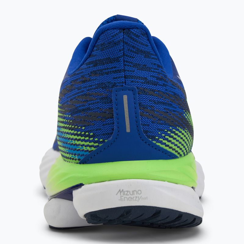 Pánske bežecké topánky Mizuno Wave Inspire 21 reflex blue c/white/green gecko 6