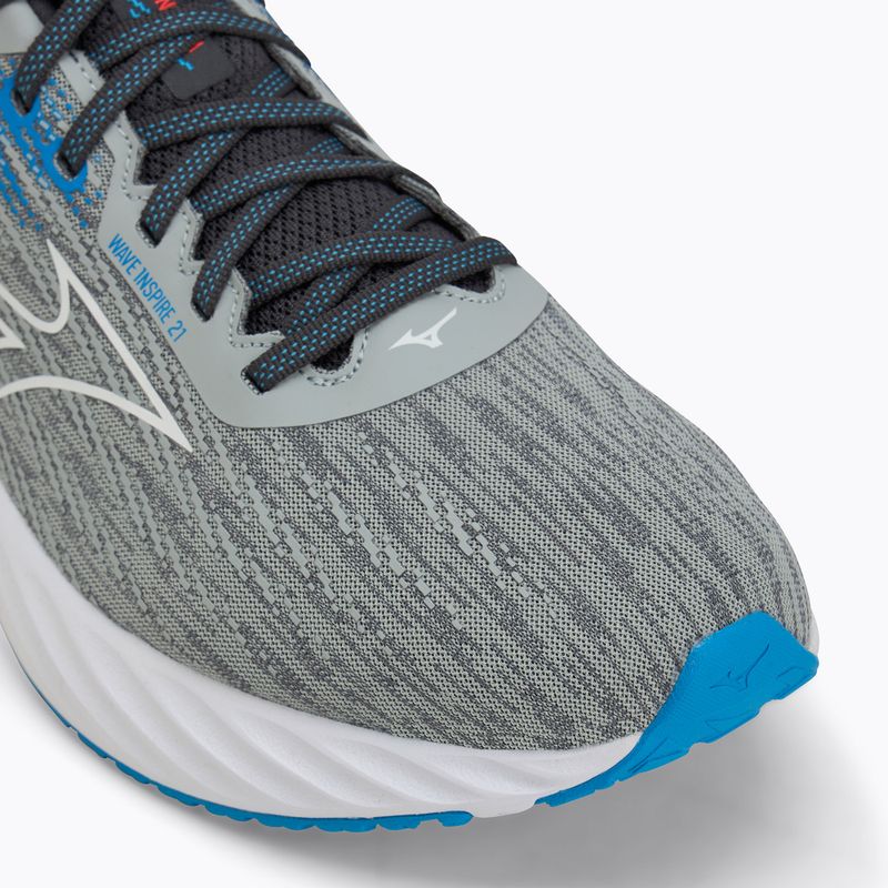 Pánske bežecké topánky Mizuno Wave Inspire 21 pearl blue/white/blue pace 7