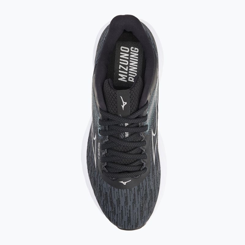 Dámske bežecké topánky Mizuno Wave Inspire 21 black/silver/metallic gray 5