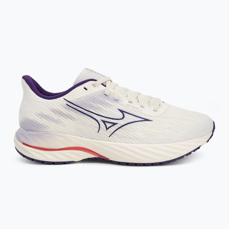 Dámske bežecké topánky Mizuno Wave Inspire 21 snow white/vintage indigo/camellia rose 2
