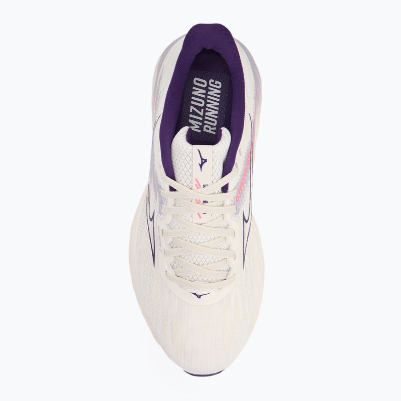 Dámske bežecké topánky Mizuno Wave Inspire 21 snow white/vintage indigo/camellia rose 5
