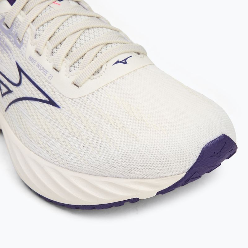 Dámske bežecké topánky Mizuno Wave Inspire 21 snow white/vintage indigo/camellia rose 7