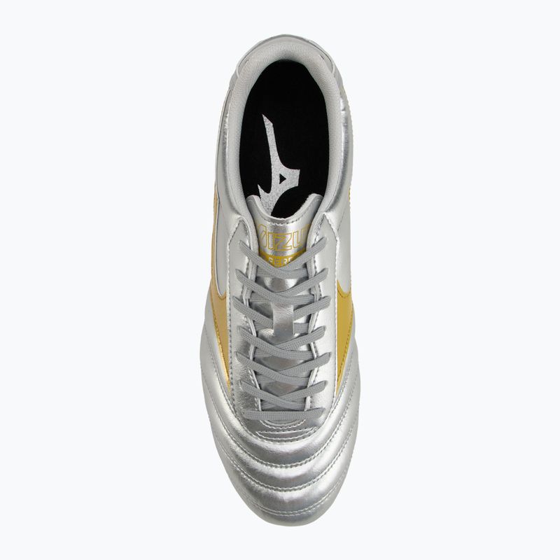 Pánske kopačky Mizuno Morelia II Club Md galaxy silver/gold/gold 5