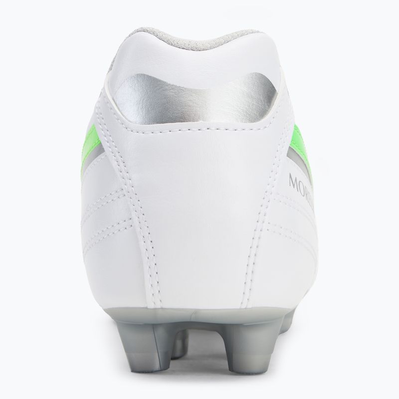 Pánske kopačky Mizuno Morelia II Club Md white/neon green/galaxy silver 6