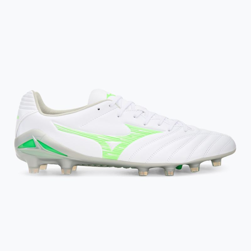 Pánske kopačky Mizuno Monarcida Neo III Pro Md white/neon green 2