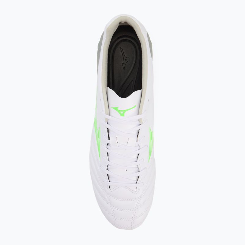 Pánske kopačky Mizuno Monarcida Neo III Pro Md white/neon green 5