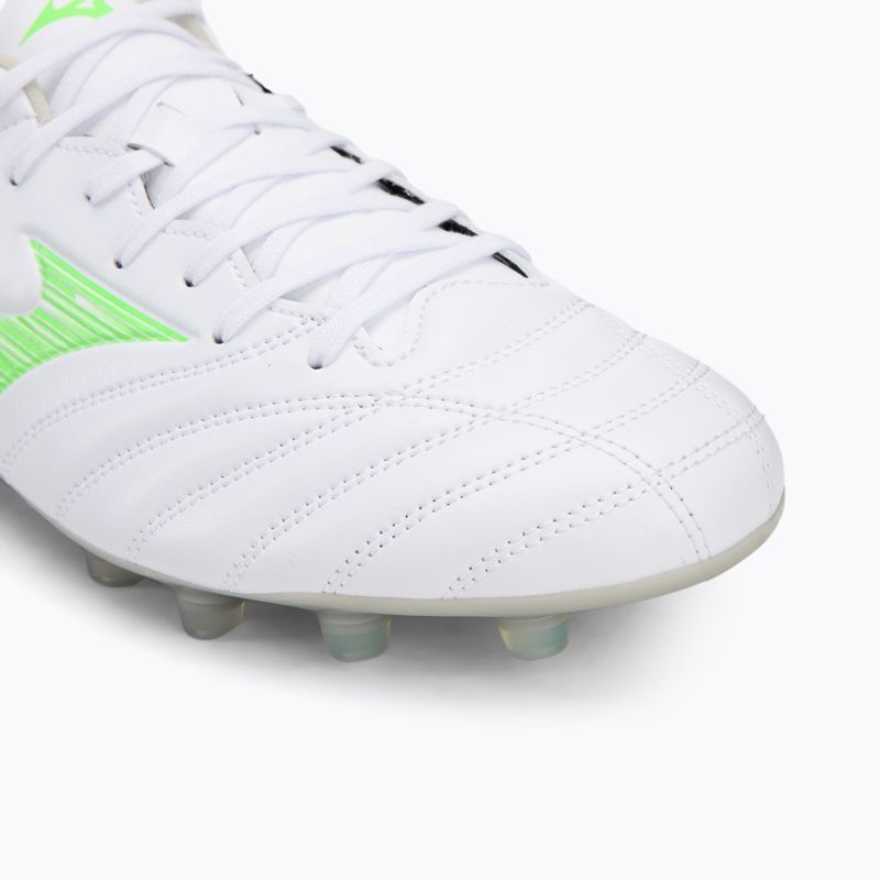 Pánske kopačky Mizuno Monarcida Neo III Pro Md white/neon green 7