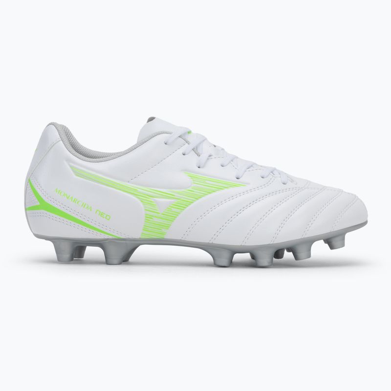 Pánske kopačky Mizuno Monarcida Neo III Select Md white/neon green 2