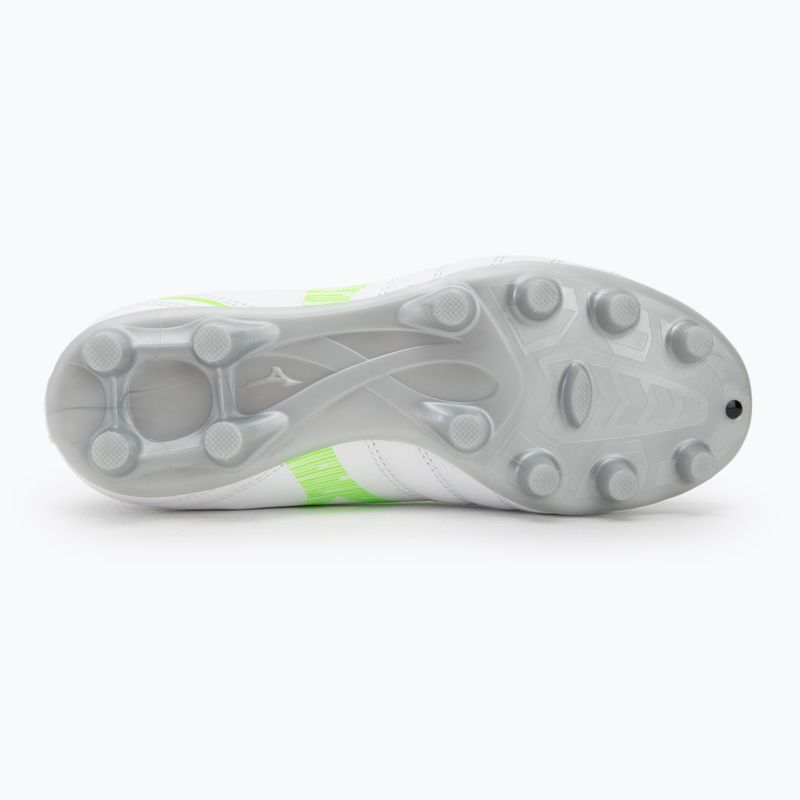 Detské kopačky Mizuno Monarcida Neo III Select Jr Md white/neon green 4