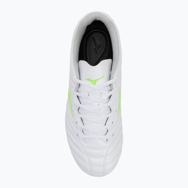 Detské kopačky Mizuno Monarcida Neo III Select Jr Md white/neon green 5