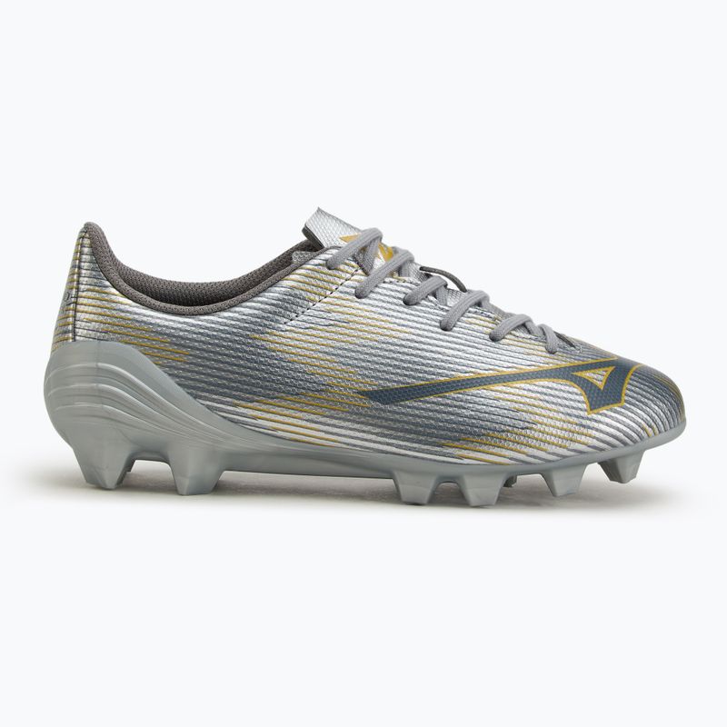 Detské kopačky Mizuno α II Select Jr Md galaxy silver/8605 c/gold 2