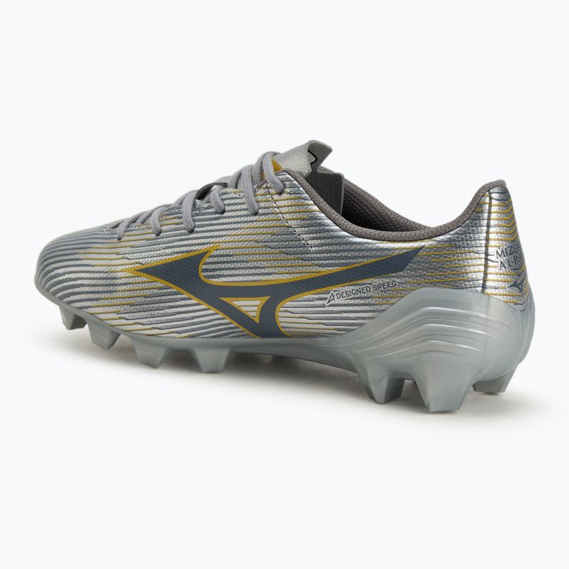 Detské kopačky Mizuno α II Select Jr Md galaxy silver/8605 c/gold 3