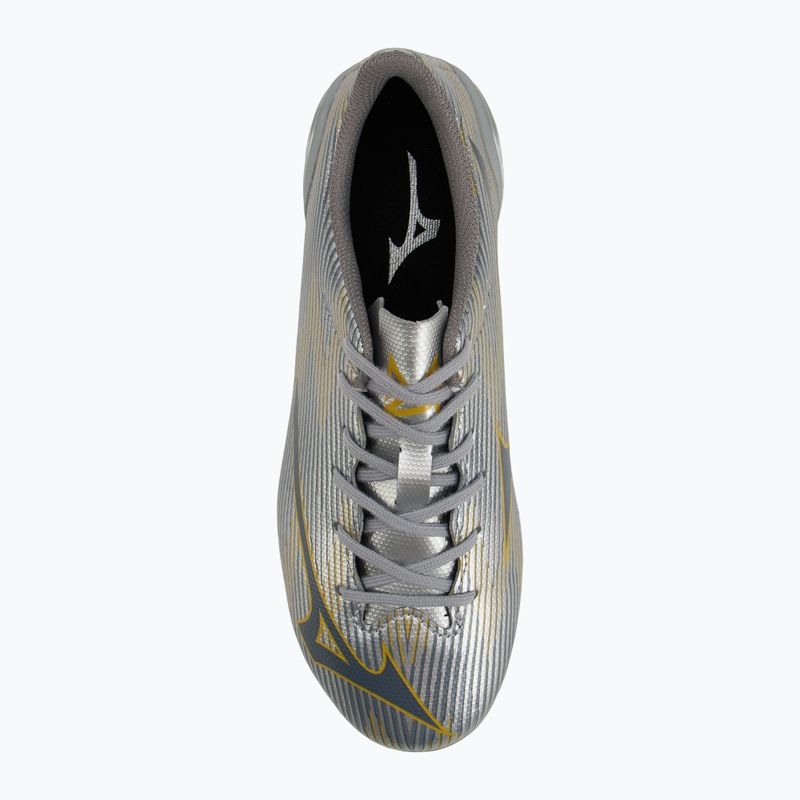 Detské kopačky Mizuno α II Select Jr Md galaxy silver/8605 c/gold 5