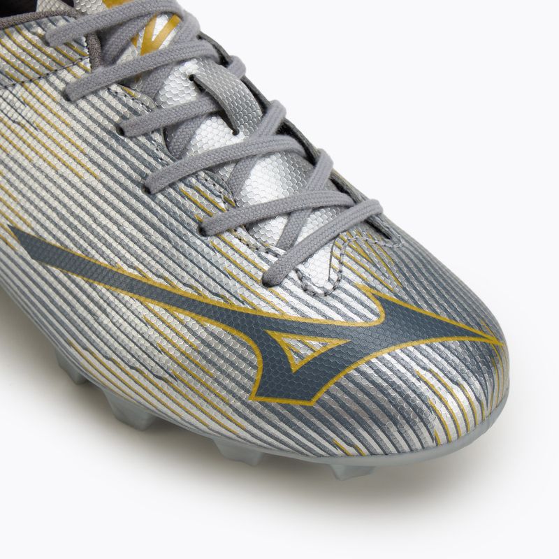 Detské kopačky Mizuno α II Select Jr Md galaxy silver/8605 c/gold 7